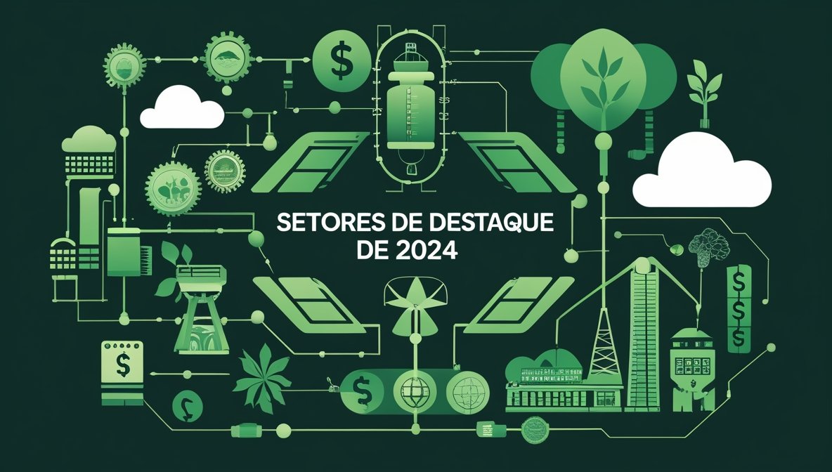 Setores que mais se destacaram no Ibovespa em 2024