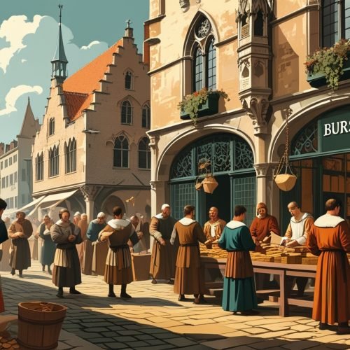 A Fascinante História da Primeira Bolsa de Valores do Mundo: Bruges, 1309